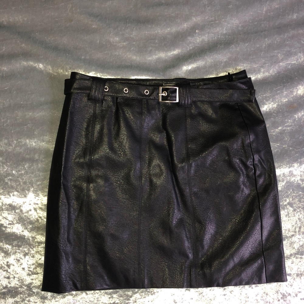 UO pleather skirt